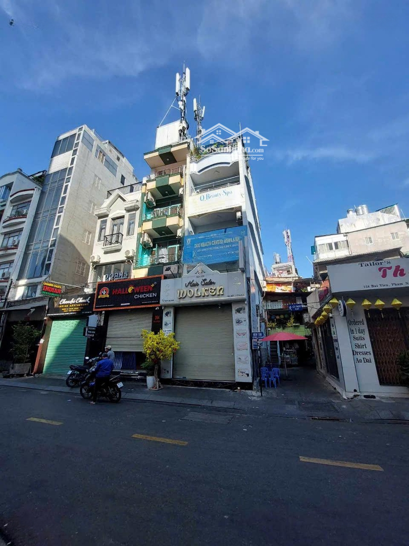 Bán Nhà Góc 2Mt Đường Bùi Viện, P.pnl, Quận 1 - Diện Tích: 4M X 17M - 5 Tầng - Giá: 39,5 Tỷ