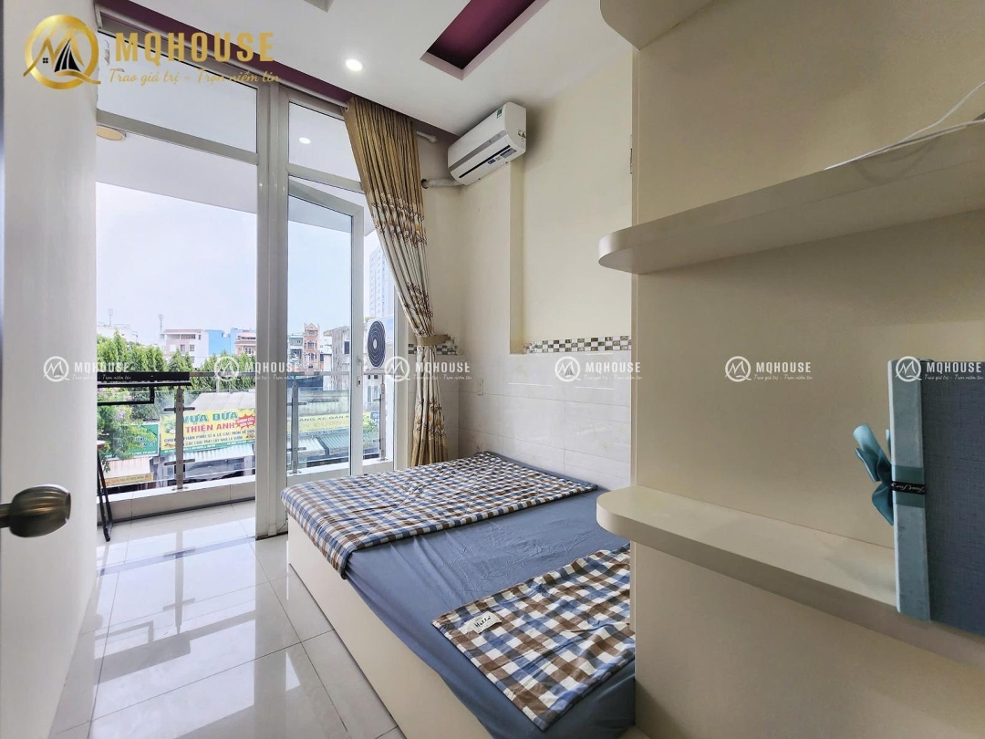 Thuê Căn Hộ Mini 2 Phòng Ngủcửa Sổ Ban Công, Nhà Mới Xây, Thang Máy Khu Vực Tân Bình Giáp Tân Phú