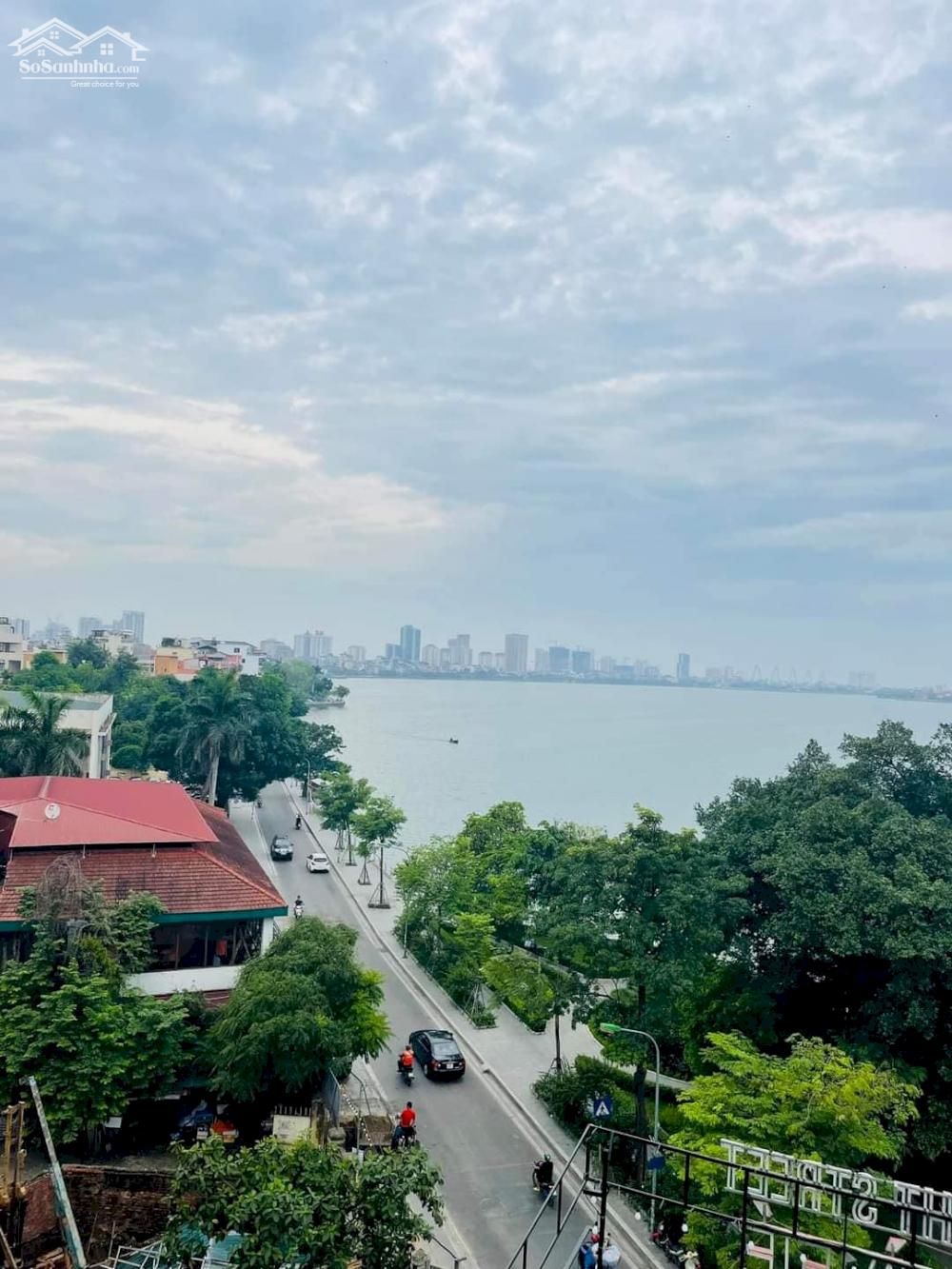 Bán nhà Võng Thị, Tây Hồ nhà mới thang máy 6 tầng mặt tiền 5m ngõ thông gần hồ