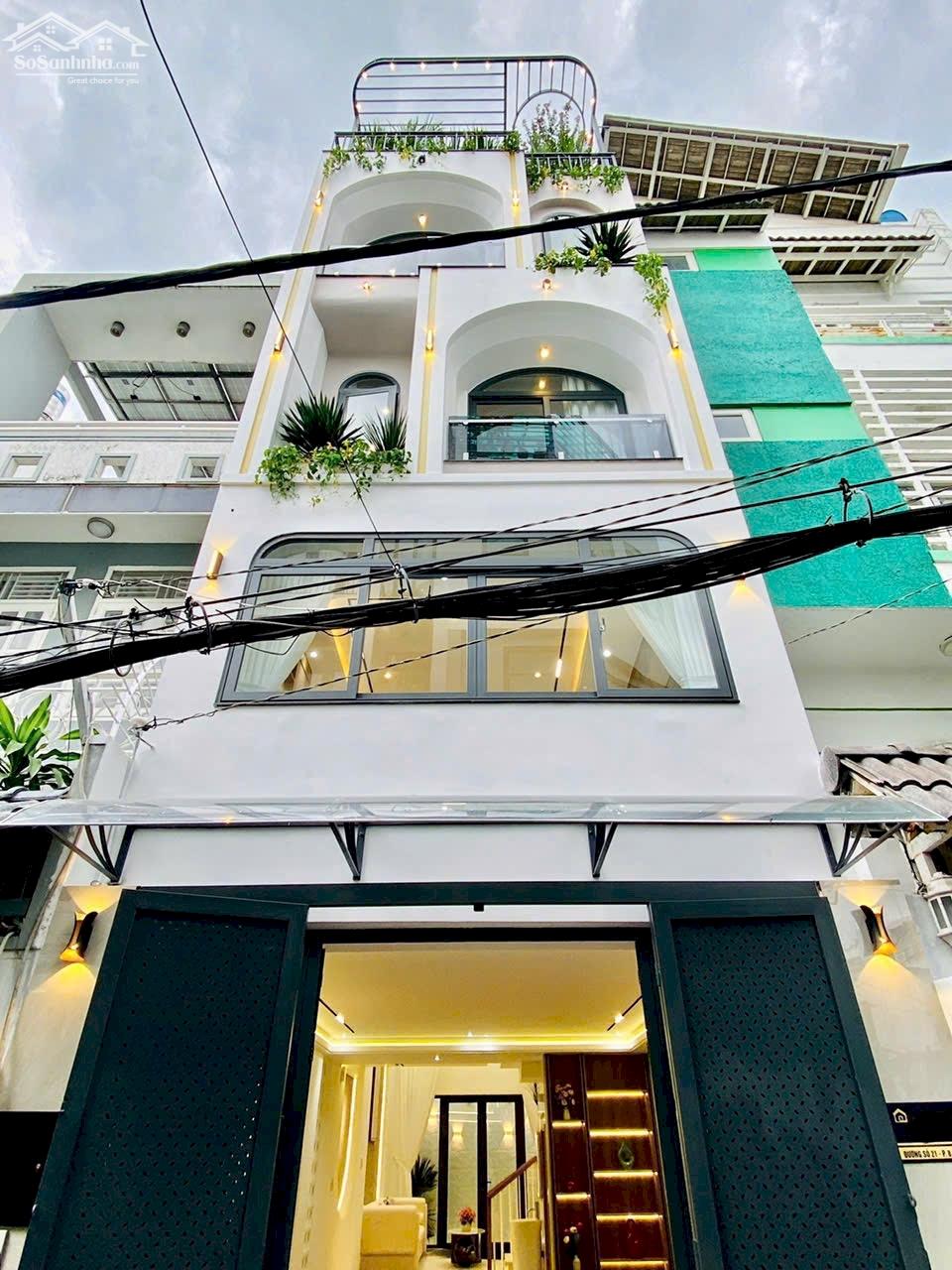 Bán Siêu Phẩm Nhà Phố Đường số 21, Phường 08, Quận Gò vấp, Hồ chí Minh
