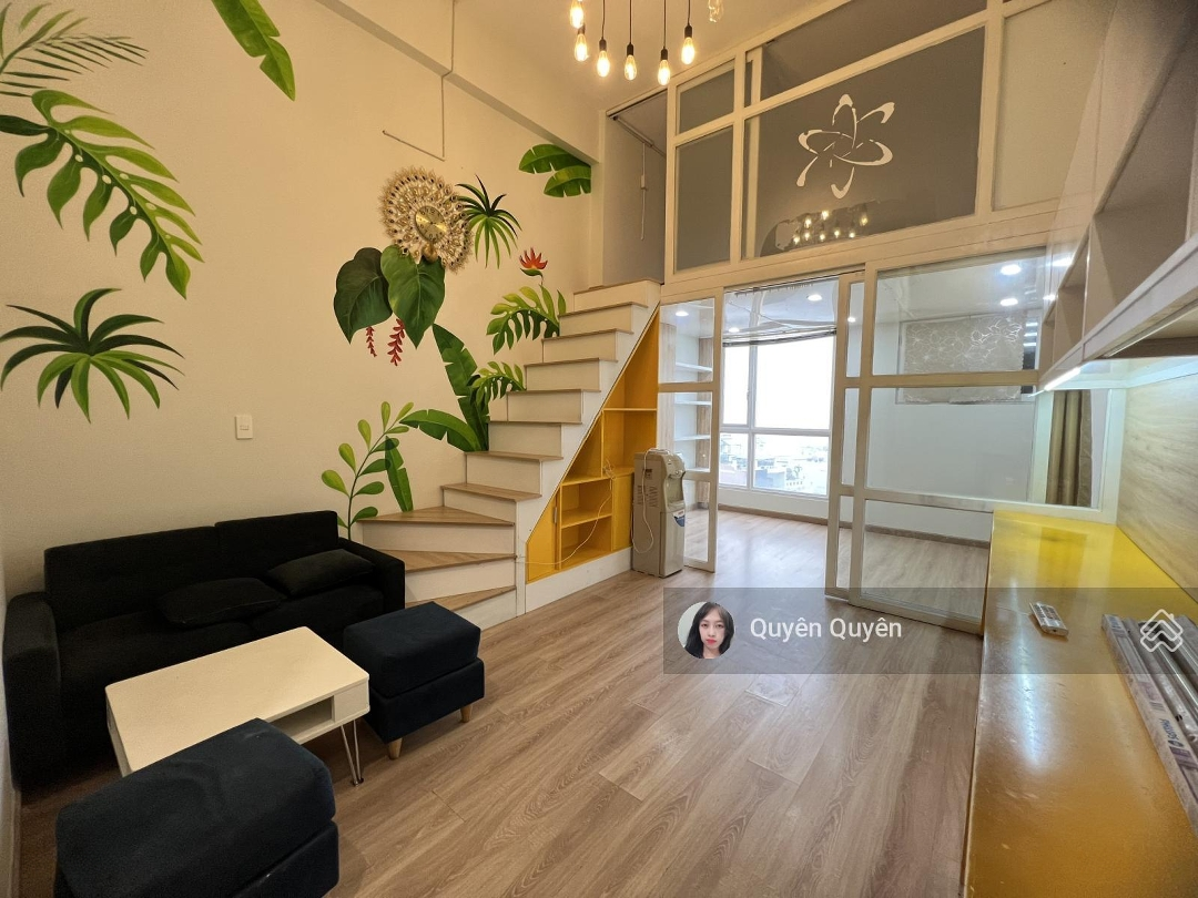 Căn Hộ Có Gác 13 Triệu5, Có Nội Thất Để Ở/Làm Vp - Charmington Quận 10, Đủ Tiện Ích Hồ Bơi Gym