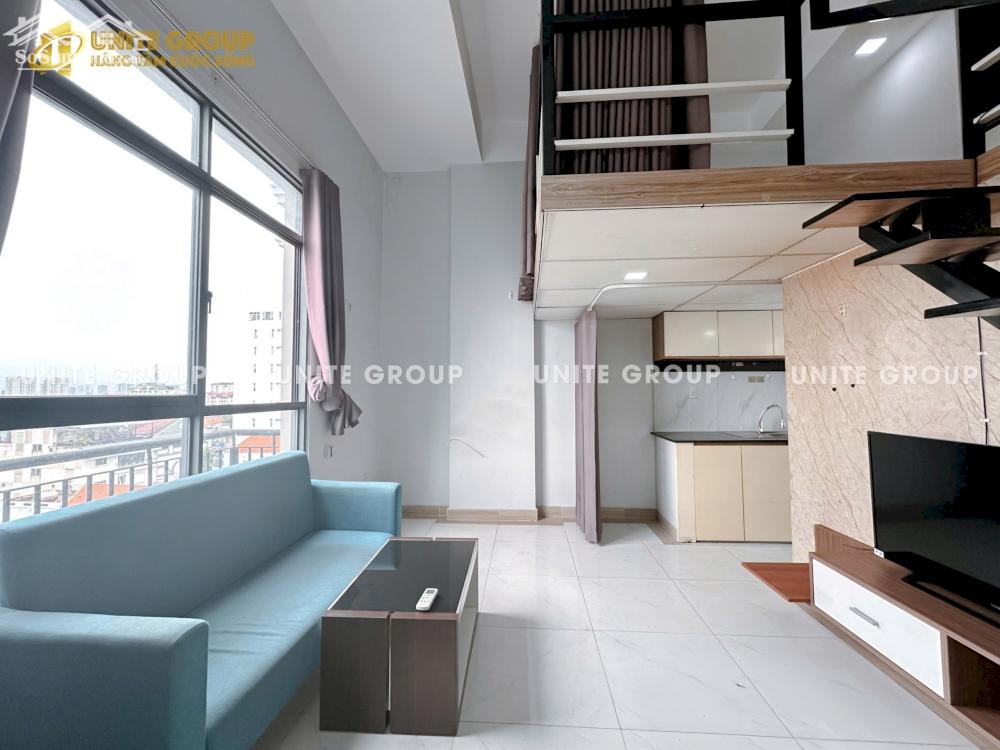 Cho thuê duplex ban công full nội thất gần go Nguyễn Thị thập, đh ufm, phú Mỹ hưng