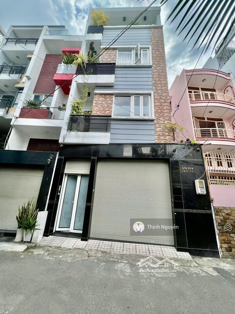 Bán Nhà Đẹphẽm Xe Hơicách Mạng Tháng Tám, P15, Quận 10:Diện Tích103M2 (5,5X20M) - 5 Lầu, 8 Phòng Ngủfull Nội Thất
