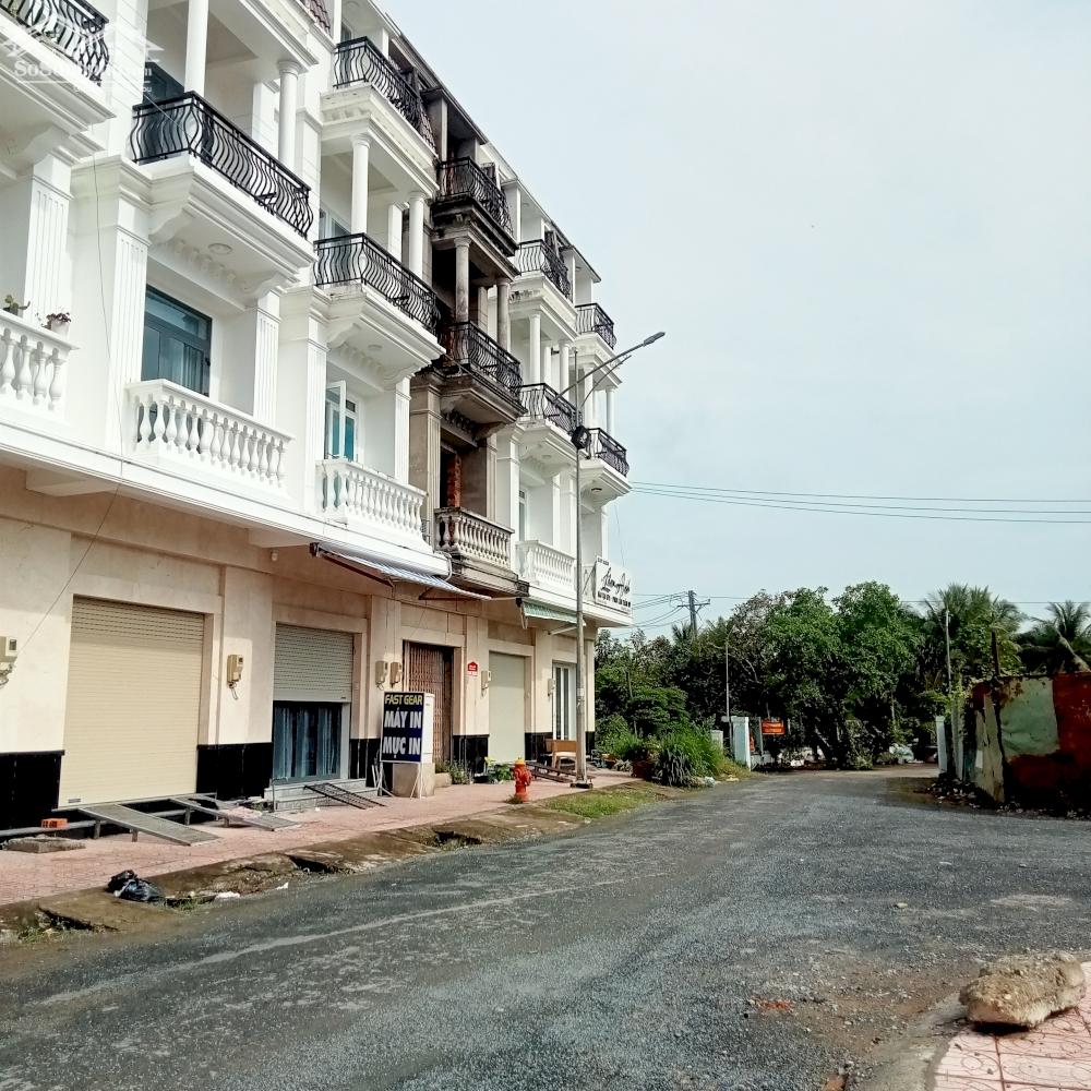 NHÀ MẶT TIỀN 1 TRỆT 3 LẦU CHỢ CÁI VỒN BÌNH MINH.
