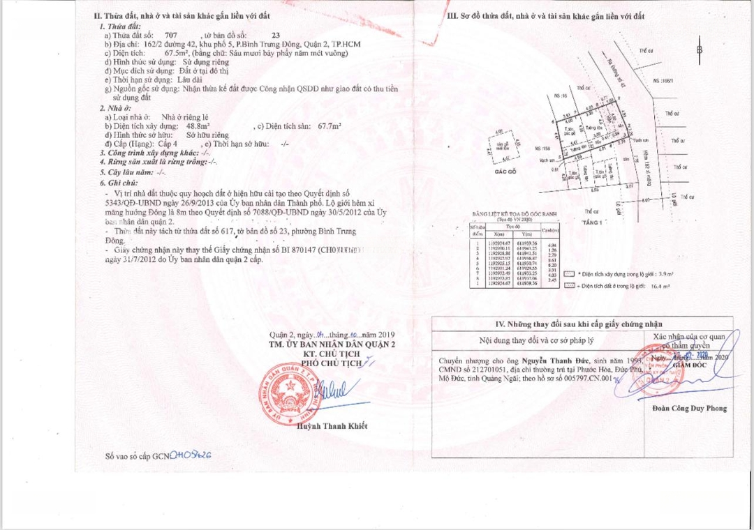 Bán Nhà Riêng Giá Rẻ Tại Đường 42, Bình Trưng Đông, Thủ Đức, 7 Tỷ, 167.5M2