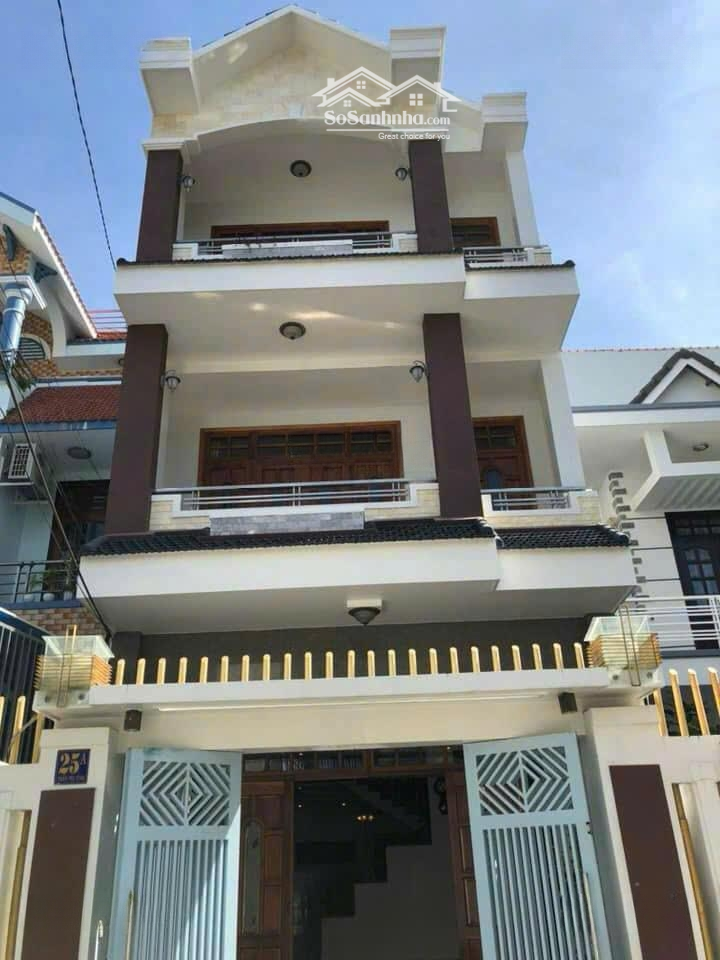 Chủ Cần Bán Gấp Giảm 200 Triệu Căn Nhà 3 Tầng Mặt Tiền Khu Bàn Cờ Phước Hòadiện Tích107,1M2 , Đường Thông 5M