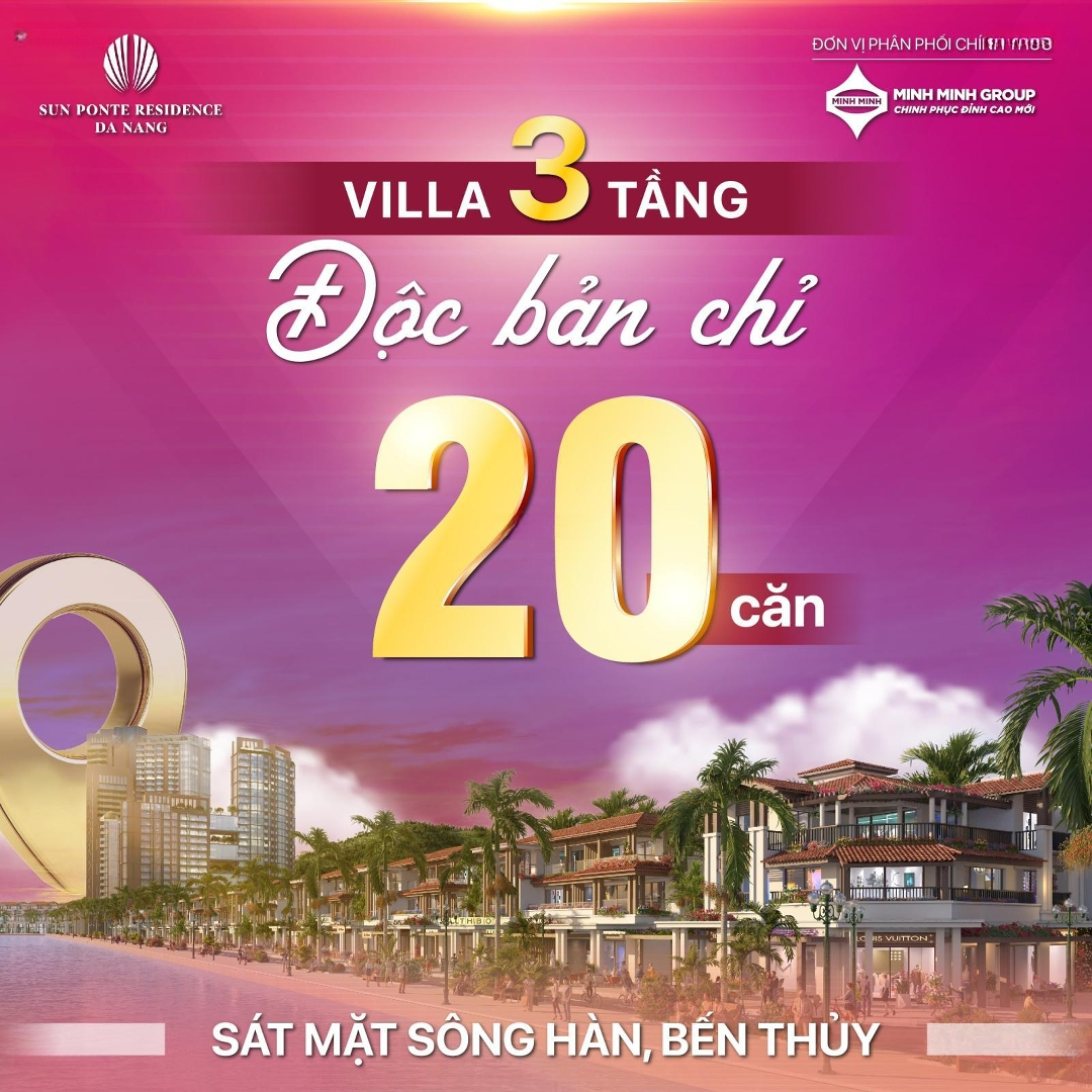 Townhouse, Villa Mặt Tiền Sông Hàn Đà Nẵng Sở Hữu Lâu Dài, Trọn View Pháo Hoa, Giá Gđ1 Từ Cđt