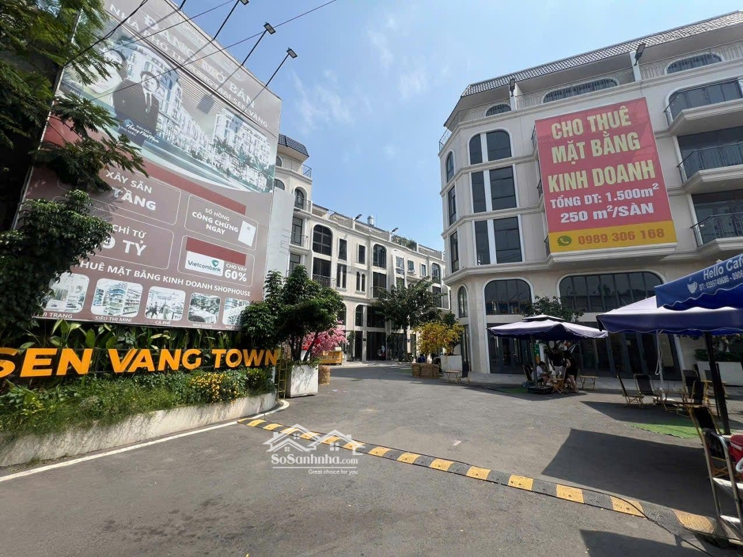 Phố Thương Mại Sen Vàng Sen Vàng Town Là Địa Điểm Đầu Tiên Trong Khu Vực Phát Triển Mô Hình