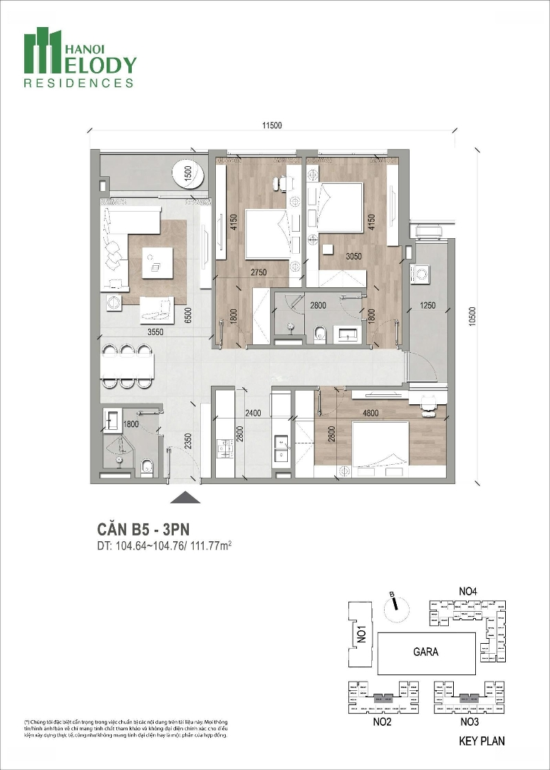 Sẵn Ch 3 Phòng Ngủ(To) 106M2 View Trực Diện Công Viên Xanh Mát, Thiết Kế Hợp Lý, Sở Hữu Lâu Dài, 63 Triệu/M2