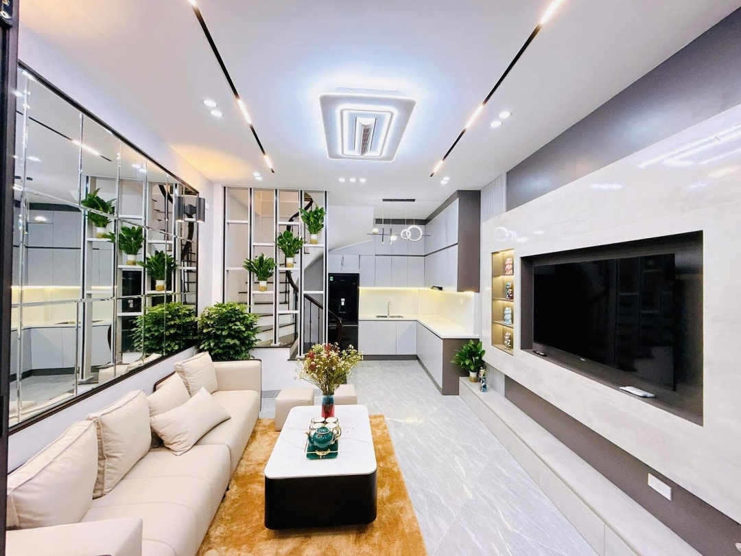 Bán Nhà Yên Hoà, Lô Góc, Ngõ Thông, Nhà Mới, Ở Luôn, Giao Thông Thuận Tiện, Full Đồ 38Mx5Tầng