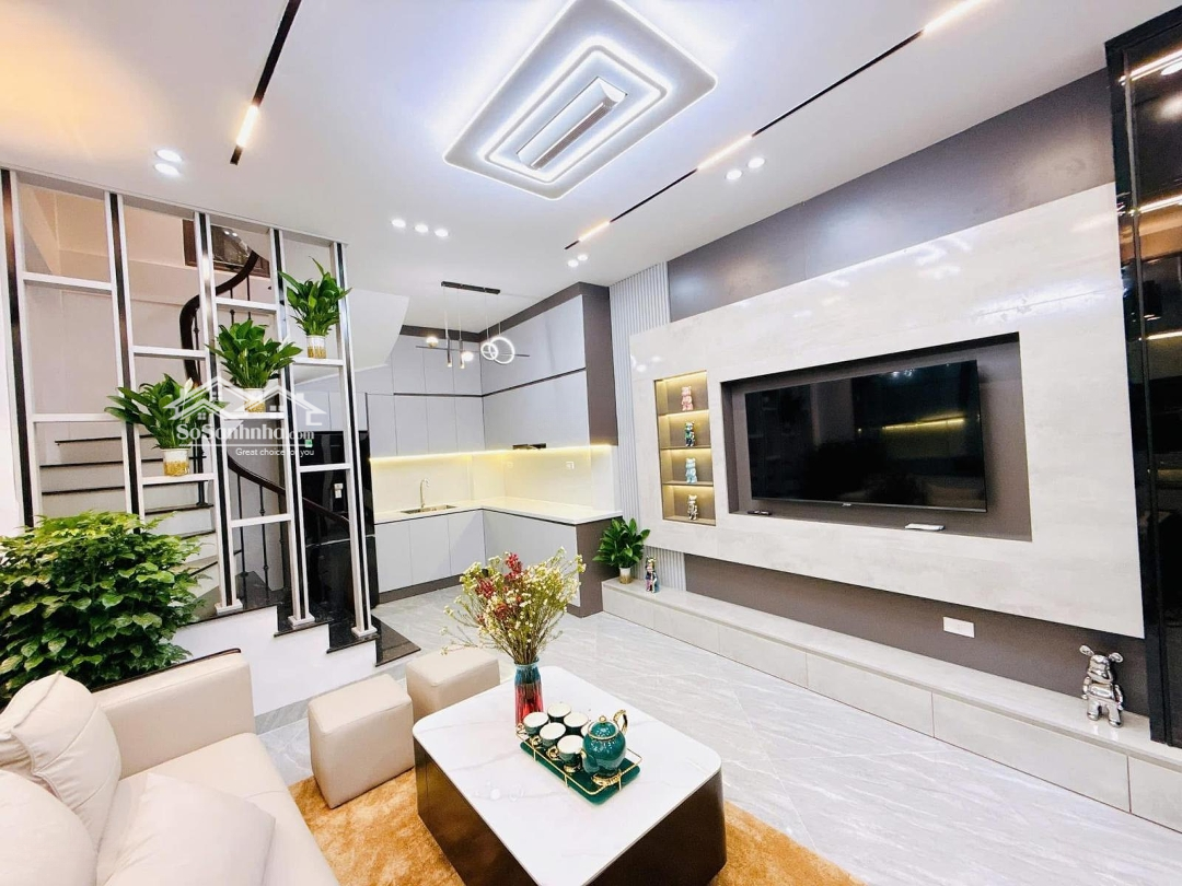 Bán Nhà Yên Hoà, Lô Góc, Ngõ Thông, Nhà Mới, Ở Luôn, Giao Thông Thuận Tiện, Full Đồ 38Mx5Tầng