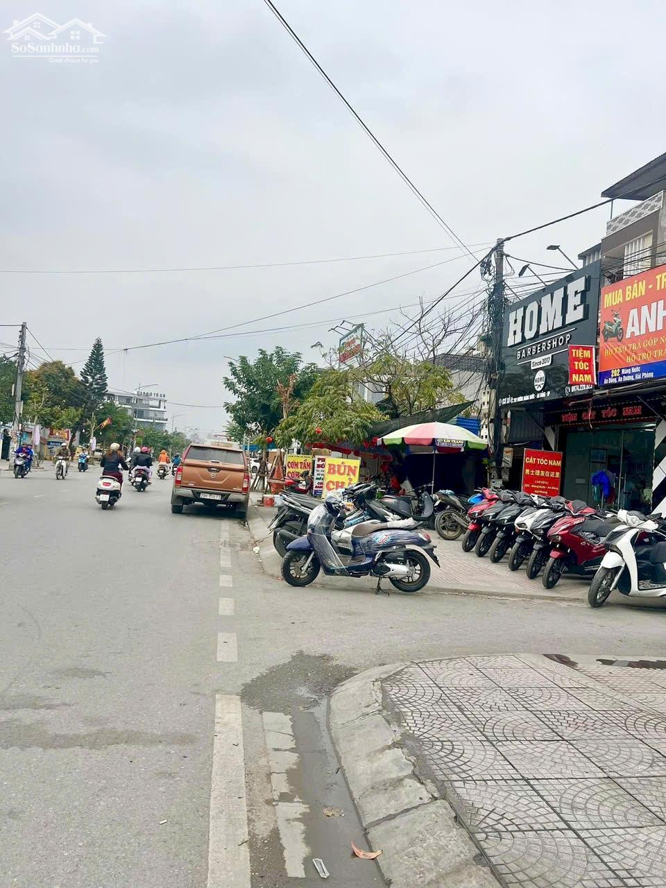 Bán siêu phẩm 90m2 mặt đường Máng, An Đồng, An Dương, Hải Phòng. 9,2 tỷ