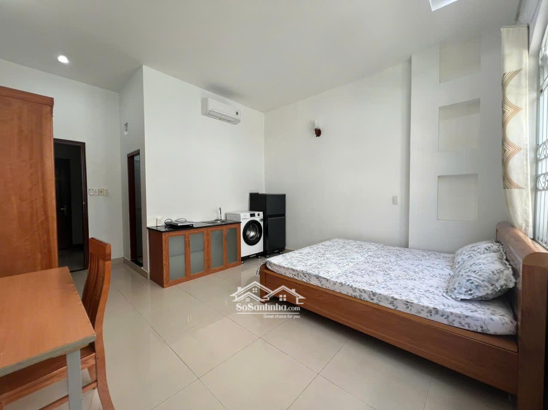 Cho Thuê Căn Hộ Mới 30M2 Ngay Đh Huflit Có Máy Giặt Riêng, Đường Sư Vạn Hạnh Quận 10