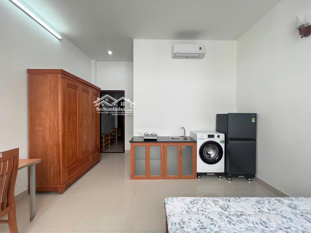 Cho Thuê Căn Hộ Mới 30M2 Ngay Đh Huflit Có Máy Giặt Riêng, Đường Sư Vạn Hạnh Quận 10