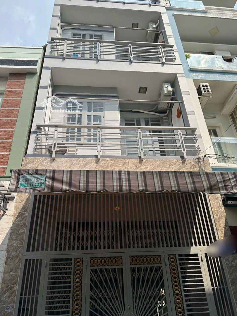 Nhàhẽm Xe Hơi1/ Phạm Văn Chí, P.7, Quận 6 - 4 X 11 - Trệt 2 Lầu St - 4 Phòng Ngủ 3 Vệ Sinh- Giá Bán 6,48 Tỷ