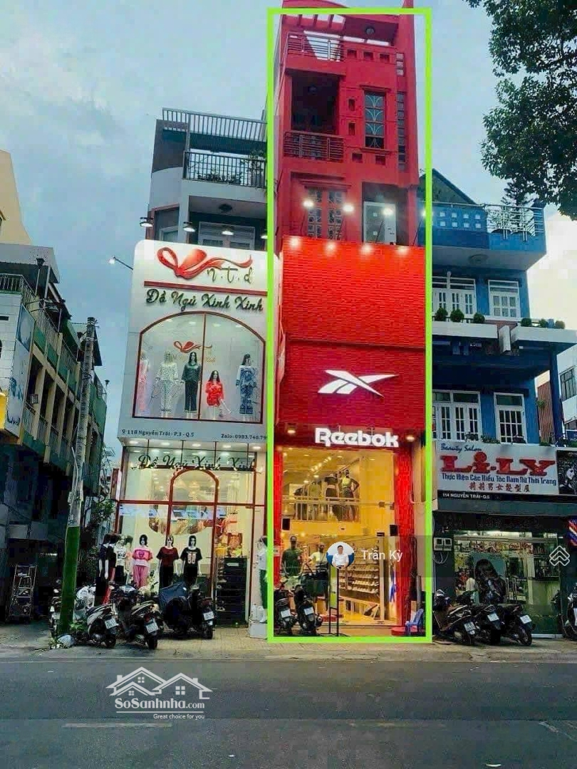 Cho Thuê Nhà Mặt Tiền Đường 116 Nguyễn Trãi P3 Quận 5 (4 X 20M) 3 Lầu Sân Thượng Nhà Mới Cứng