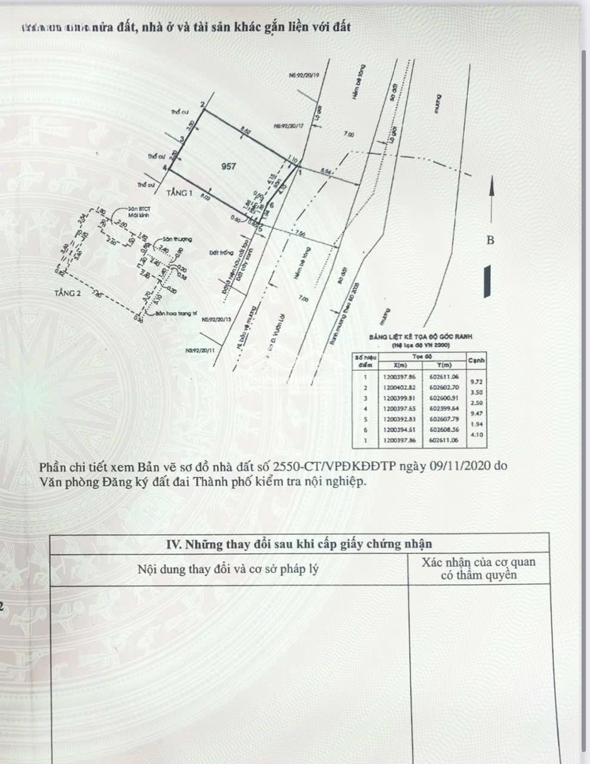 Bán Nhà 1 Trệt 1 Lầu Hẻm 92 Đường Vườn Lài Giá Bán 5,3 Tỷ Diện Tích 6 X 9.8M