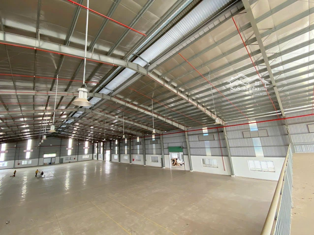 Cho Thuê Kho Xưởng Đức Hòa, Long An, Khuôn Viên: 4.000M2, Xưởng: 2.500M2, Pccc Tự Động