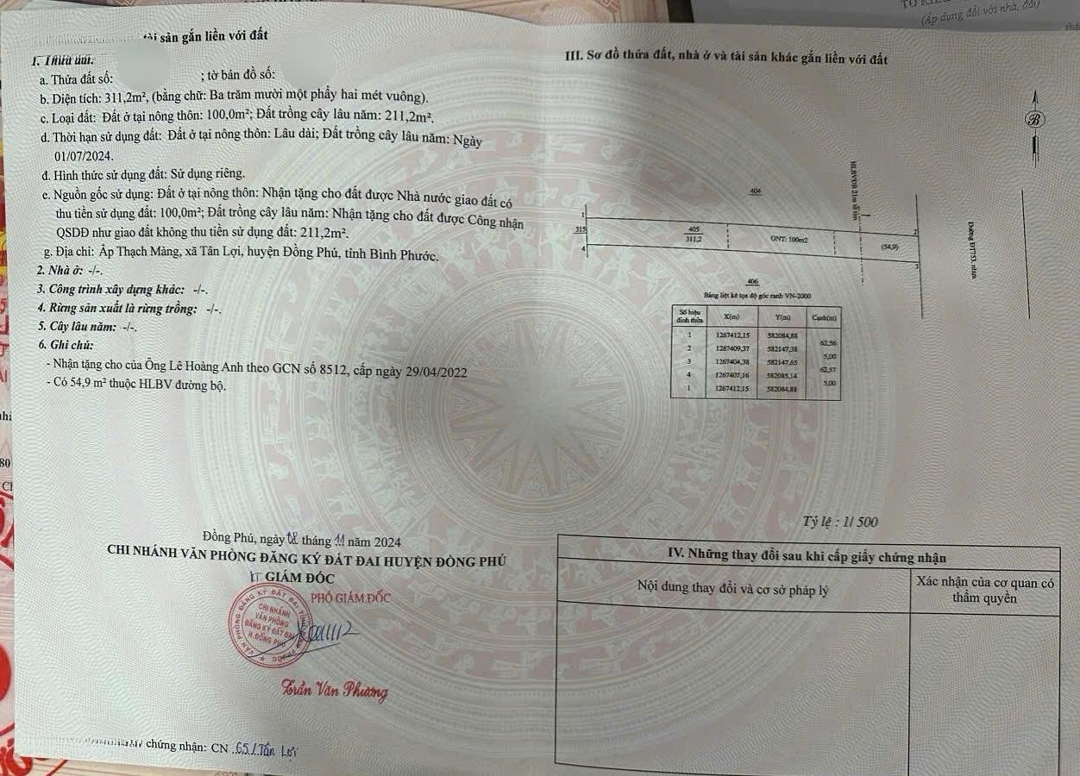 Mặt Tiềndiện Tích753 Đang Làm Mở Rộng 42M. Ngang 5 Dài 50 Có 100M Thổ Cư, Shr