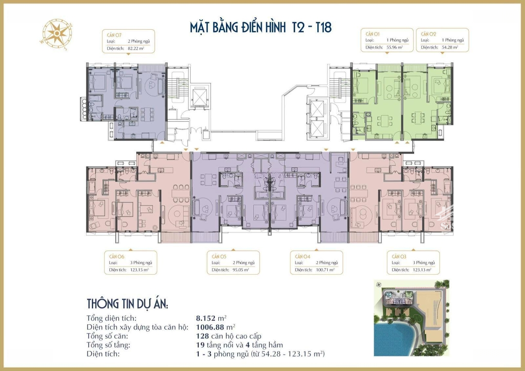 Cần Nhượng Lại Căn Hộ Studio 55,96M - 1 Phòng Ngủnhà Mới Từ Bàn Giao Cđt Tại Quận Ba Đình