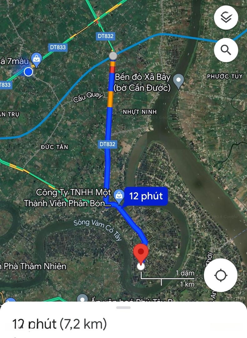 Bán Gấp Lô Đất Thổ Thủy Sản Làm Nhà Vườn Giá Rẻ 2,2 Tỷ