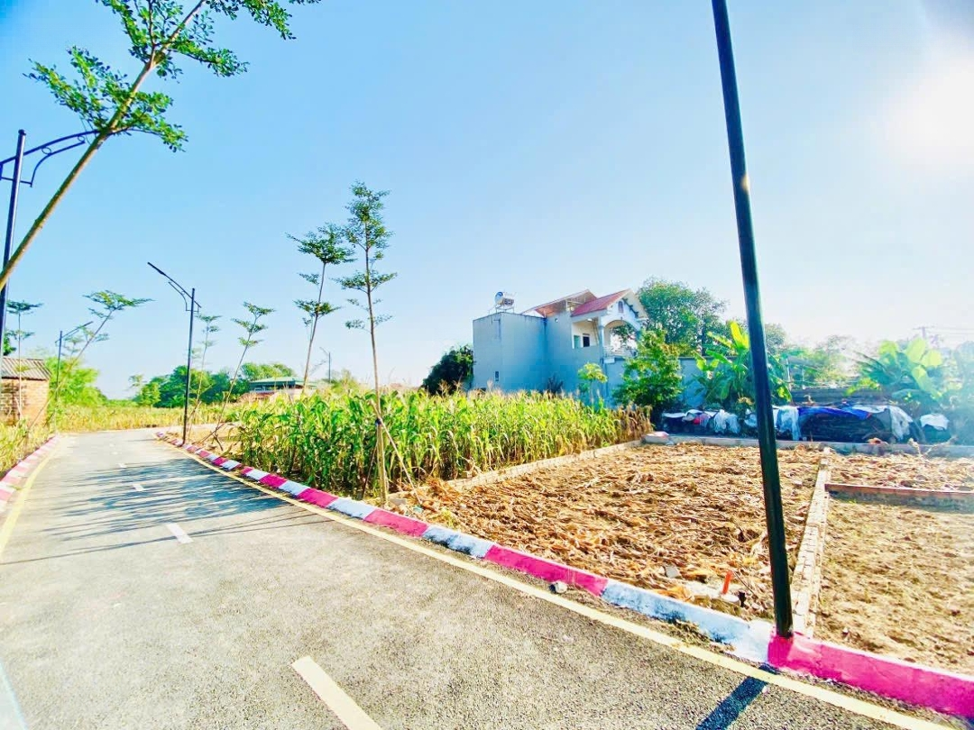 Rẻ Quá 65M Mặt Tiền 5.3M Lô 2 Mặt Đường Mà Giá Chỉ Bằng Lô Thường Cách Khu Công Nghệ Cao Chỉ 800M