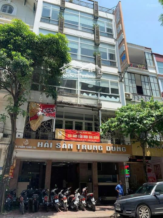 Cho Thuê Tòa Nhà Mặt Phố Phạm Tuấn Tài,Diện Tích180M * 7 Tầng, Kinh Doanh Cực Tốt. Giá Bán 150 Triệu. 0963926328