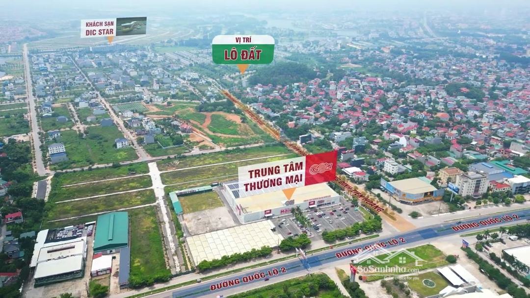 Mở Bán Biệt Thự Nhà Vườn Mậu Lâm, Vĩnh Yên Diện Tích Từ 184M2 Đến 542M2, Bìa Đỏ Trao Tay