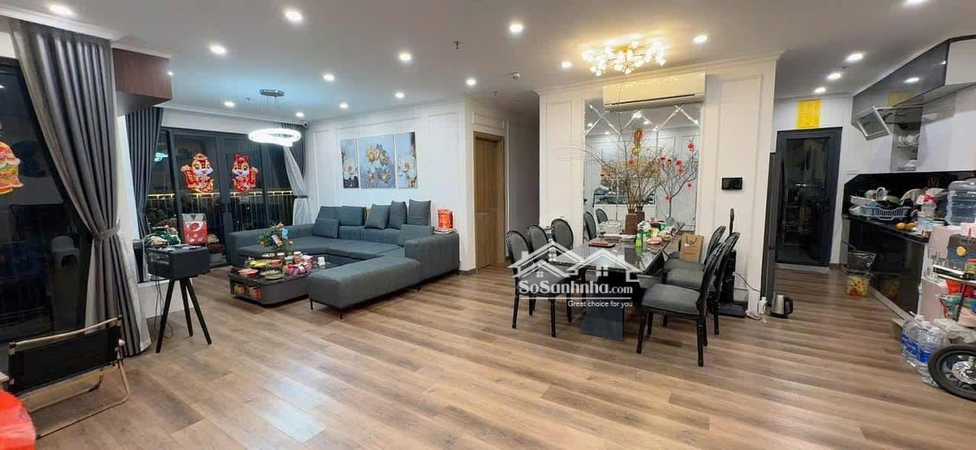 Bán Căn Hộ 4 Phòng Ngủ Toà Berriver Jardin Full Nội Thất Gồm Cả Đồ Điện Tử