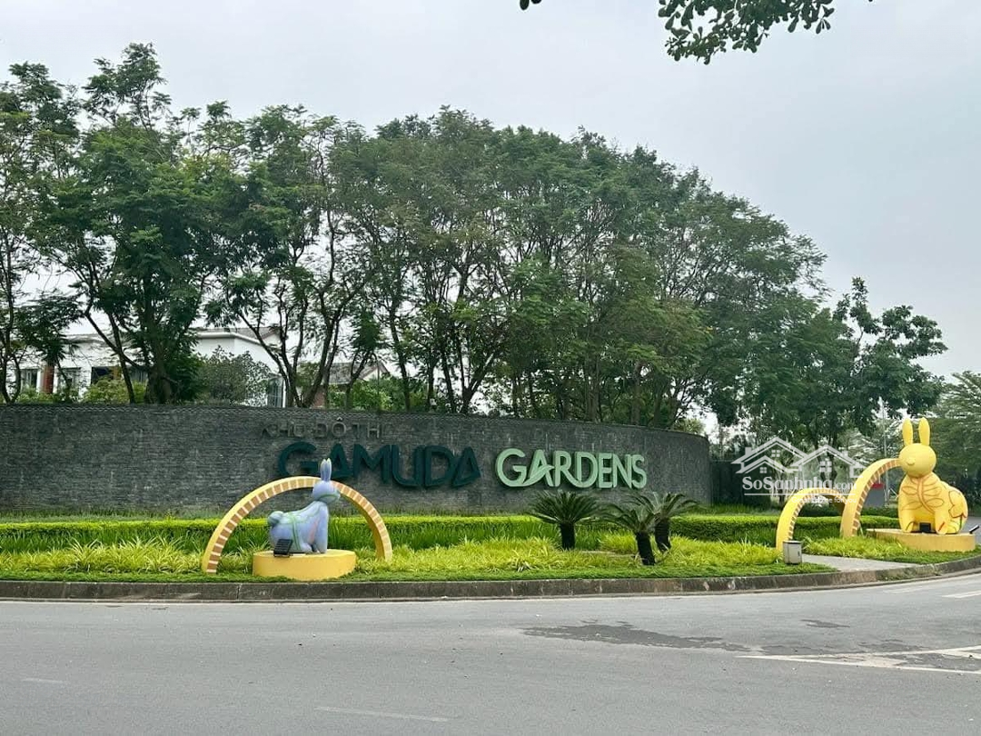 Bán Biệt Thự Song Lập Đẳng Cấp Gamuda Gardens 318M2, 3 Tầng,Mặt Tiền11M, Giá Bán 98.6 Tỷ
