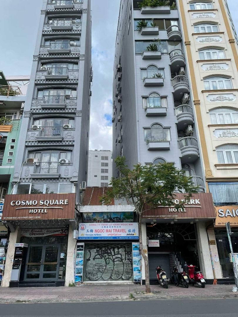 Tòa Nhàmặt Tiềnphạm Ngũ Lão, P Phạm Ngũ Lão Q1, Dt: 8,2 X 22M, Hđt 450 Triệu/Tháng, Hầm 10 Tầng, 105 Tỷ