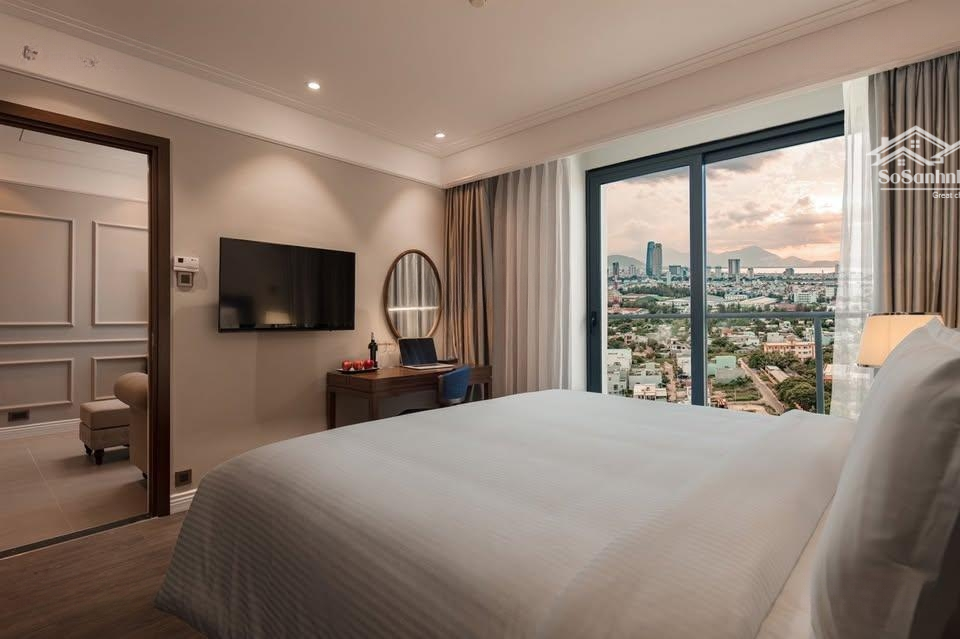 Cho Thuê Căn Hộ Altara Luxury Alphanam 1 Phòng Ngủ City View, Có Ban Công Nhìn Ra Biển