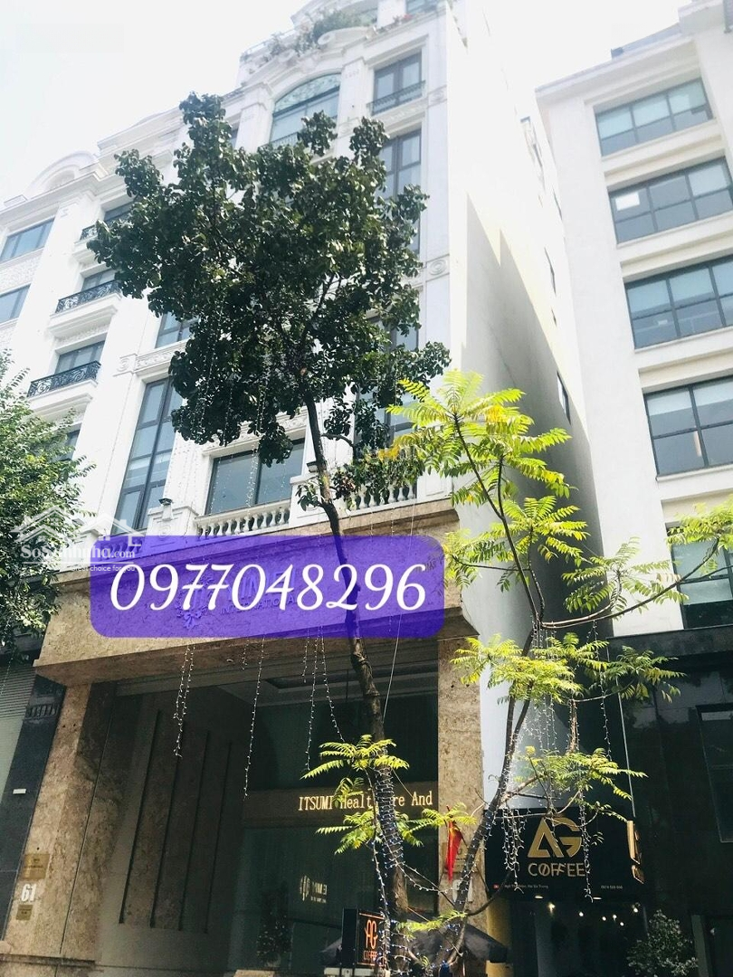 Sát Trường Đh Thương Mại - Tòa Văn Phòng 128M2 - Mt8M X9 Nổi 1 Hầm Giảm Còn 36,5 Tỷ