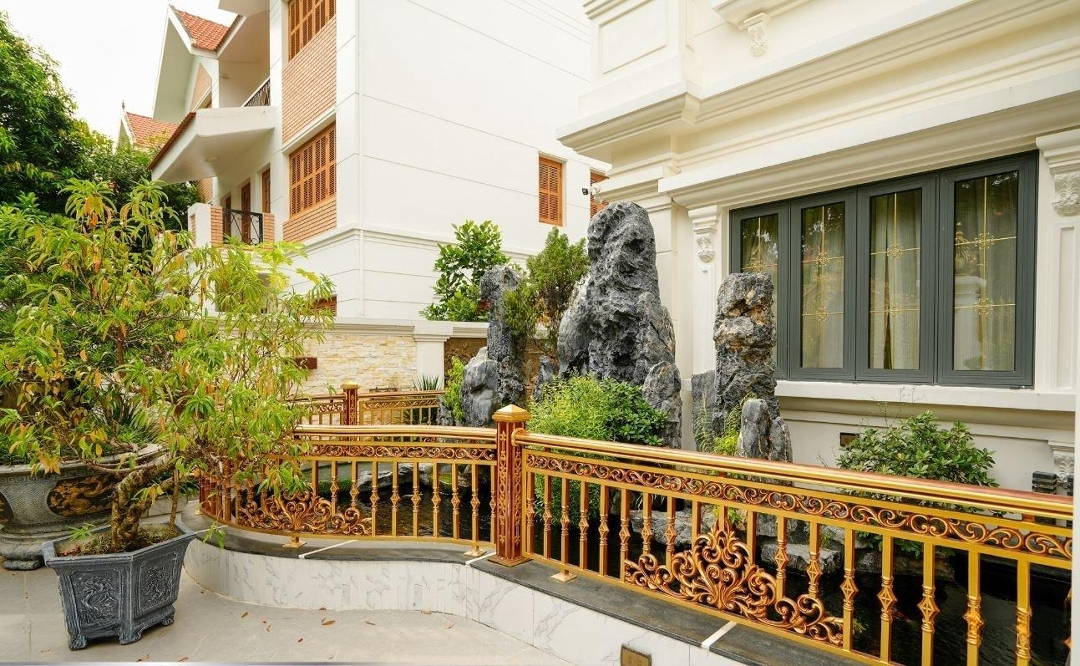 Bán Biệt Thựhẽm Xe Hơikhu Sân Bay Chỉ 166 Triệu/M2, 4 Tầng, 8,5X38M Cn: 318M2