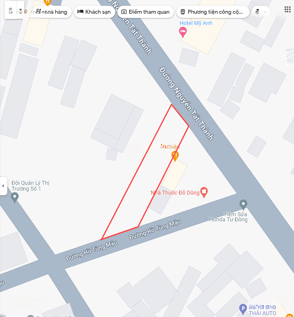 Bán Đất Mặt Tiền Nguyễn Tất Thành (Thửa 634), 4,5 Tỷ, 144 M2, Mặt Tiền 5,54M, Phong Thủy Tốt