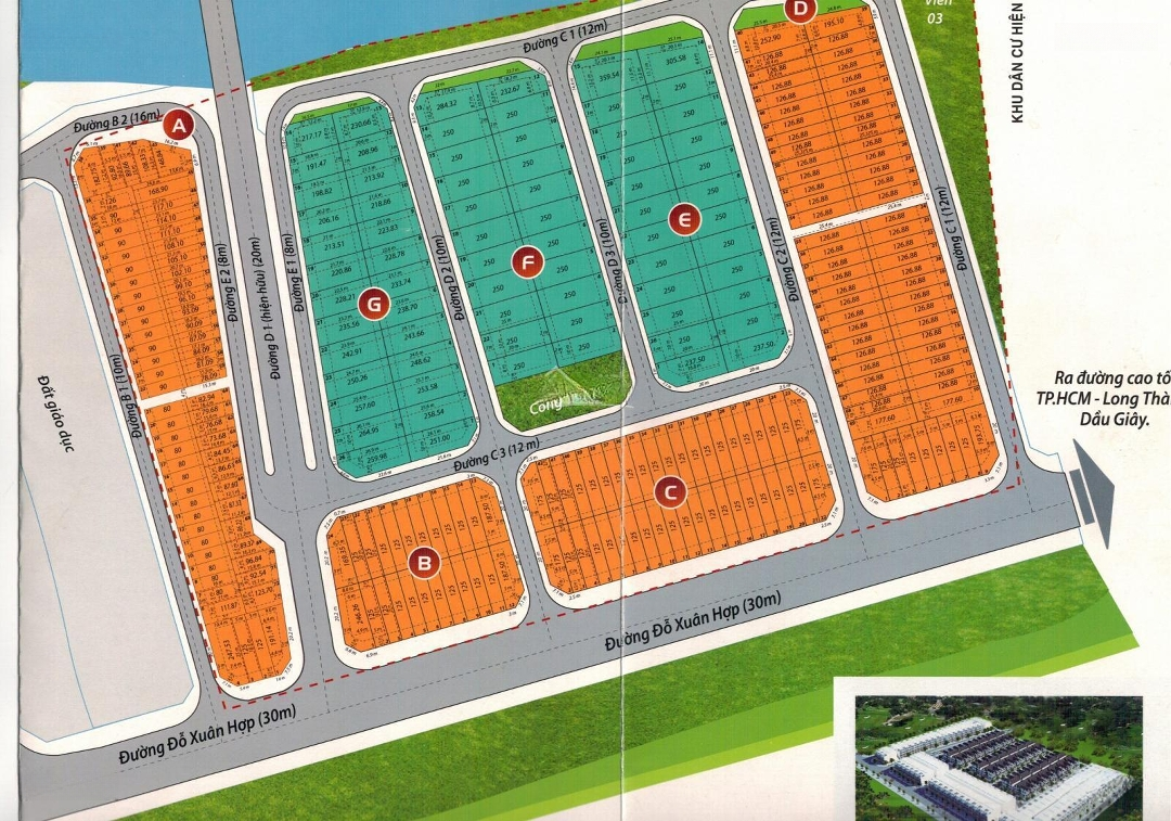 Bán Nền Nhà Phố 1/Đxh Kdc Hoàng Anh Minh Tuấn, Dt: 5X25M, Giá 135 Triệu/M