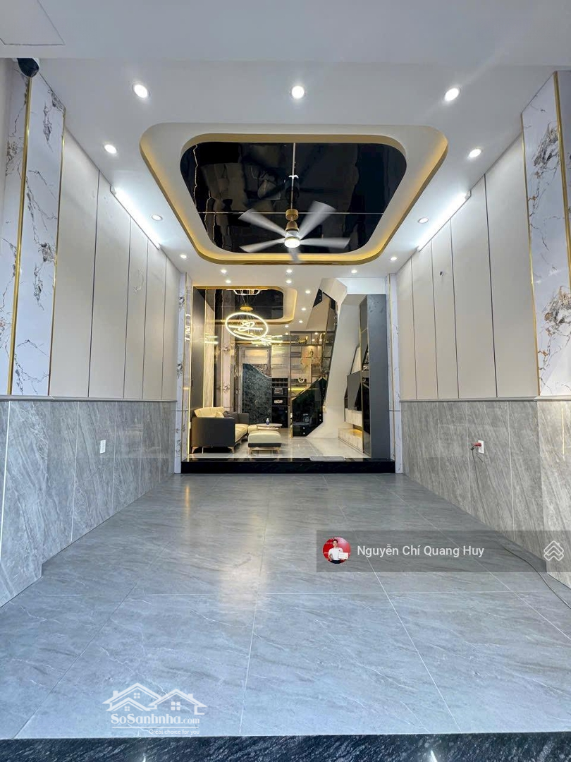 Nhà Phố Hiện Đại Xây Dựng Mới - Đường 8M Kdc Đào Tông Nguyên - 4M X 12,5M - Gara Xe - Giá Bán 6,8 Tỷ