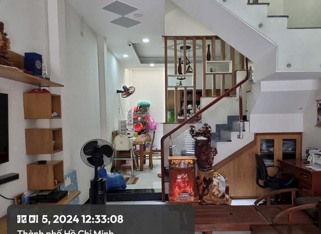 Bán Nhà 1 Trệt 2 Lầu Bình Chiểu Đường Nhựa 5M Full Nội Thất - Giá Bán 4.25 Tỷ Tl