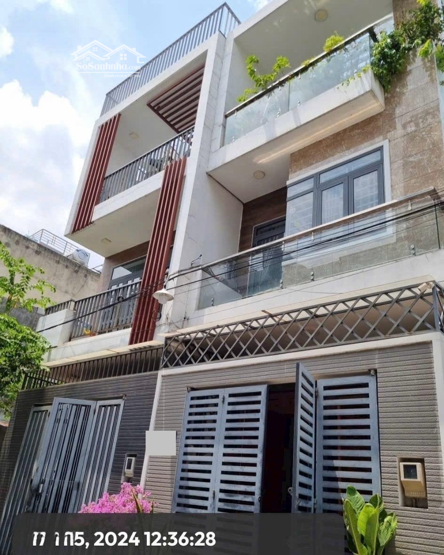 Bán Nhà 1 Trệt 2 Lầu Bình Chiểu Đường Nhựa 5M Full Nội Thất - Giá Bán 4.25 Tỷ Tl