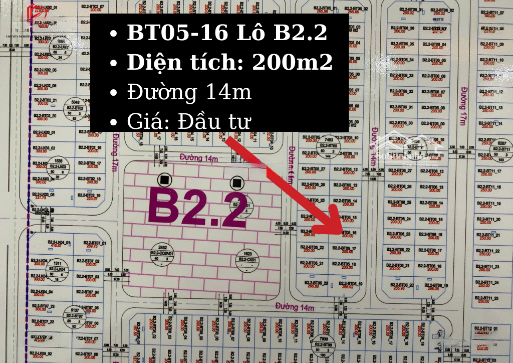 Bán Biệt Thự B2.2 Bt05-16, Khu Đô Thị Thanh Hà Đường 14M Giá Đầu Tư