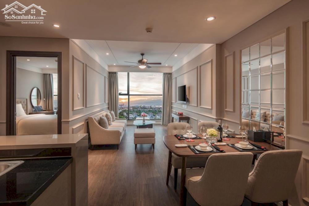 1 căn tầng Trung duy nhất Altara view trực diện biển 75m2, 2WC, đang cho thuê giá 30 - 40tr/tháng