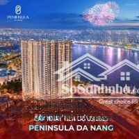 Tiến Độ Thi Công Tại Peninsula Đà Nẵng, Căn Hộ 4 Mặt Tiền Đường, Sát Bờ Sông Hàn Thơ Mộng