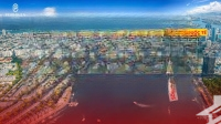 Tiến Độ Thi Công Tại Peninsula Đà Nẵng, Căn Hộ 4 Mặt Tiền Đường, Sát Bờ Sông Hàn Thơ Mộng