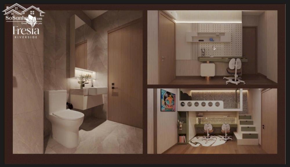 Chỉ 80tr sở hữu ngay căn hộ view sông 2pn 2wc ngay Tp.Biên Hòa