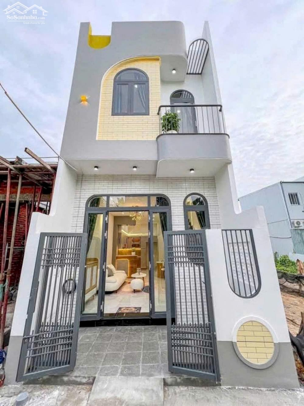 Nhà 2 vừa hoàn thiện ngay TP Tân Uyên Bình Dương