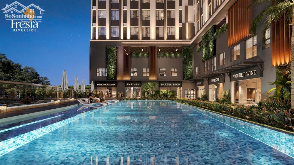 Fresia riverside căn hộ 2pn view sông trung tâm tp. biên hòa chỉ từ 1,6 tỷ