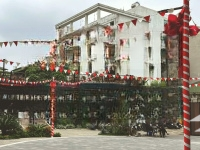 Cho Thuê Nhà Mặt Phố Tại Linh Đàm, Mặt Tiền Lô Góc 30M, Diện Tích 210 M2/ Sàn, 3 Tầng, View Đẹp