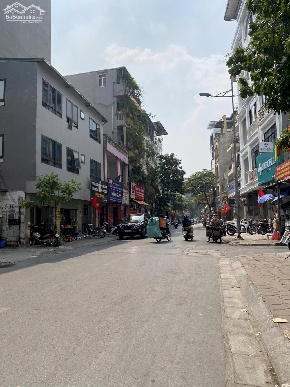 BÁN ĐẤT TẶNG NHÀ – MẶT PHỐ VƯƠNG THỪA VŨ, THANH XUÂN - LÔ GÓC KINH DOANH SẦM UẤT