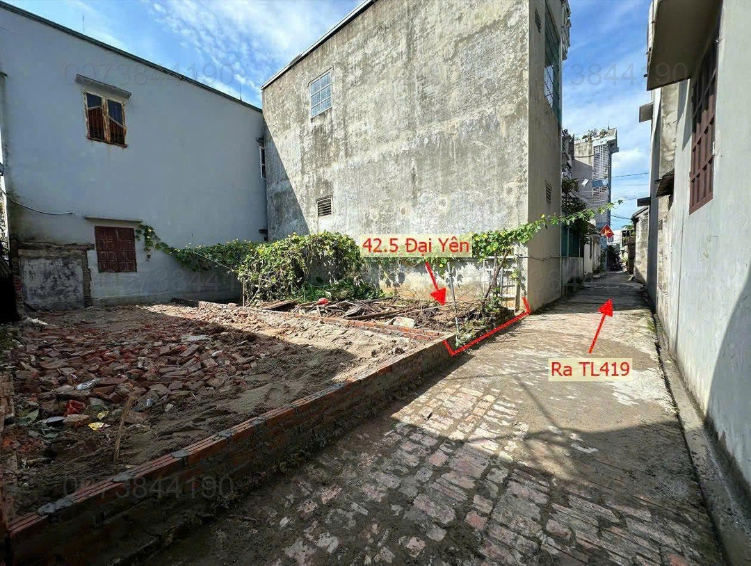 Chính Chủ Em Bán 42,5M Tại Đại Yên Vị Trí Đẹp Ngay Sau Uỷ Ban, Chỉ Cách Tl419 70M
- Cách Tt Chúc