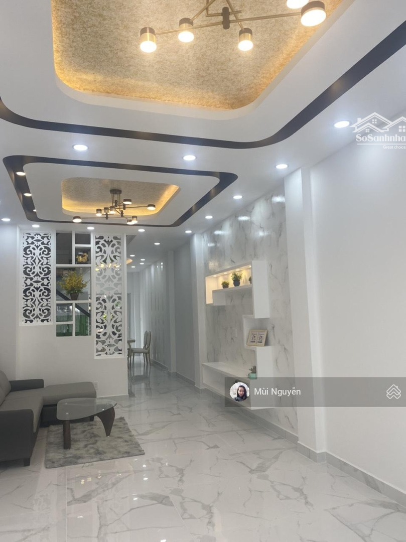 Nở Hậu 6.5M, Nhà Sát Mặt Tiền Thích Quảng Đức, Phú Nhuận - 5,5X18M - 4 Tầng - 13,5 Tỷ Tl